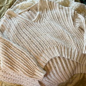 Chunky ivory sweater